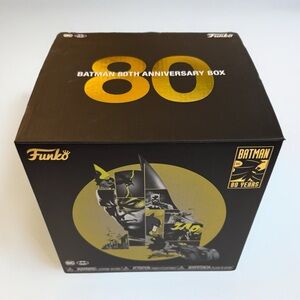 New Open Box Funko Pop Heroes Target Exclusive Batman 80 Years Complete